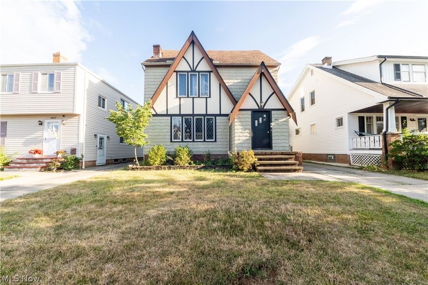 This beautiful Tudor with so much charm is a dream! Fully occupied by tenants, this home has the luxury of 2 beds and one bath in each unit and an additional bathroom in the basement. Tenants have the benefit of spacious living rooms with pristine hardwood floors and enjoy breakfast in the cozy breakfast nook area. They can enjoy dinner or a board game in the dining room equipped with built-in cabinets. Check out the ample space in the attic which has the potential to be made into more living space. This home is in convenient proximity to all Parma has to offer. With Brook Park Road a short drive away, families can enjoy various amenities like shopping, restaurants, and gas stations.  Additionally, they can enjoy some putt-putt or ice cream at b. a. Sweetie or check out the iconic sugar, milk, and cocoa silos along with a cholate bar at Malley's Chocolates.  Feel safe in the case of an emergency with UH Parma Hospital nearby. This property is a must-see! Call now for your private showing.