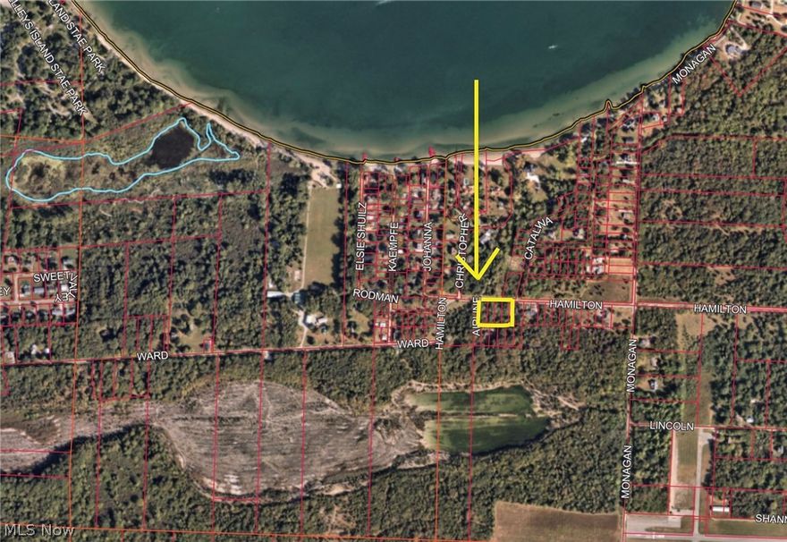 Discover the perfect spot to build your family retreat on this spacious 4-parcel lot totaling 0.77 acres (200' x 168').  Tucked away in a peaceful part of family-friendly Kelleys Island, this property is just steps from the Boardwalk Trail leading to the Kelleys Island Nature Preserve and Sandy Beach, and close to Horseshoe Lake's hiking and biking trails.
With site and soil tests already completed, you can start planning your island dream home right away. There's plenty of room here for outdoor living, backyard games, or space to park the golf cart for island adventures. Whether you envision a cozy cottage or a gathering place for family and friends, this oversized lot offers endless possibilities and a setting that's sure to bring a lifetime of beach days, bonfires, and lasting memories! Call today for Your Private Showing!