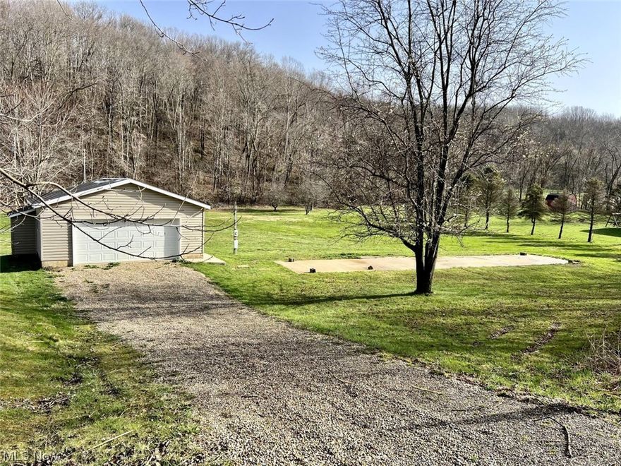 If you are looking for a a build ready lot in Amanda Clearcreek Schools, look no further! Offering 2 acres with a 22x24 garage with electric, gravel driveway, septic and well already installed, and a 14x70 concrete pad ready for a mobile home or camper. Fiber optic internet available. It doesn't get more ready than this... jump on this one before it is gone! ***Parcel next door also for sale in a separate listing (7591 Crooks Rd SW, Lancaster)