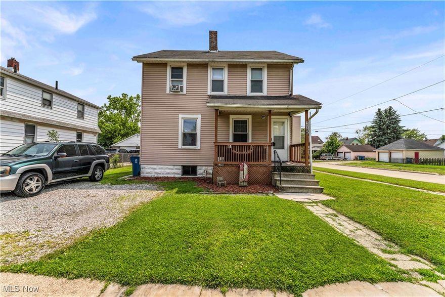 This solid 3-bed, 1-bath home is tenant-occupied through 12/31/25 at $1,350/month, offering immediate cash flow with potential long-term rental stability for investors. The current tenant is interested in staying beyond lease end. Major mechanicals have been updated: furnace mid-life and hot water tank (2021), vinyl windows throughout, and a mid-life roof and a detached garage. A standout feature is the large rear addition with a private entrance — currently used as a rec room, but offering flexible future potential. Located on a quiet residential street with off-street parking. Strong rental performer with low maintenance — ideal for buy-and-hold investors. Please reach out to co-list for additional photos. All information deemed reliable but not guaranteed — buyer to perform their own due diligence regarding condition, layout, and rental terms. Professional management in place and willing to stay on. Full service management with dedicated departments for leasing, marketing, tenant communication. Plus rehab and construction services available for remote investors!