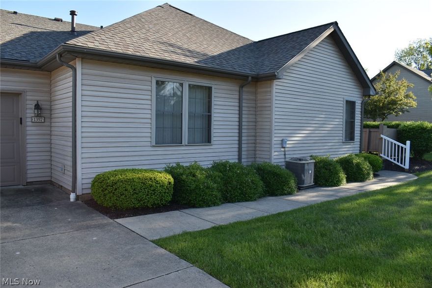 Beautiful ranch condo in the Villas at Springtree East with bonus loft area. One floor living at its finest! Walking up to this condo you will be greeted by a 12 x 8 patio with privacy fence, perfect for relaxing or dining outdoors this summer. Inside there are two bedrooms down the hall and two full baths. The master has an attached master bath and walk in closet.  In the living room you will find an open concept into the dining room and kitchen, perfect for entertaining. Loads of natural light, a gas fireplace and stairs to the loft area are also featured in the living room. In the open loft area you have many options to use this space as a bedroom with bonus room or make it whatever you need; an office, exercise or game room would be great! The dining room is spacious enough for a large dining table with a nook under the steps. The kitchen is fully applianced with plenty of cabinet space and a pantry closet. Off the kitchen is the laundry room and access to the attached garage. In t