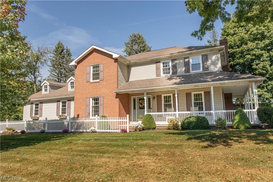 This ONE owner home has been so well taken care of and maintained. Updated flooring, kitchen and granite counters. Spacious, large rooms, with a comfortably finished lower level that includes a fireplace and bar. 3 bedrooms with a large master suite/master bathroom and 2 closets. 2.5 baths with a 1/2 bath on the main level. Family room, living room, dining room and large eat-in kitchen. Wrap around front porch. Cozy and quite outdoor space and more, Located in Jackson LSD and just minutes from I77. Don’t miss this one!