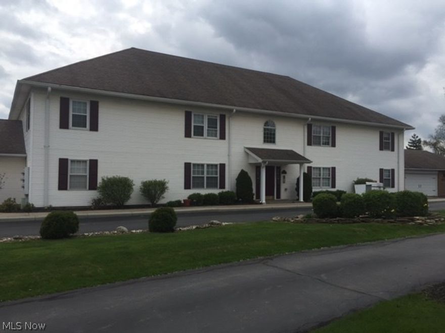 Excellent value and condition with this spacious second floor flat offering nearly 1,400 square feet! Oversized living & dining rooms, equipped eat-in kitchen, laundry room, two bedrooms both with walk-in closets (master bedroom has a full-sized bathroom). Also featuring a small den and 2nd floor outdoor deck with an awning. 2 car detached garage. Many updates...move in ready! Condo fee is $150 a month. No pets.