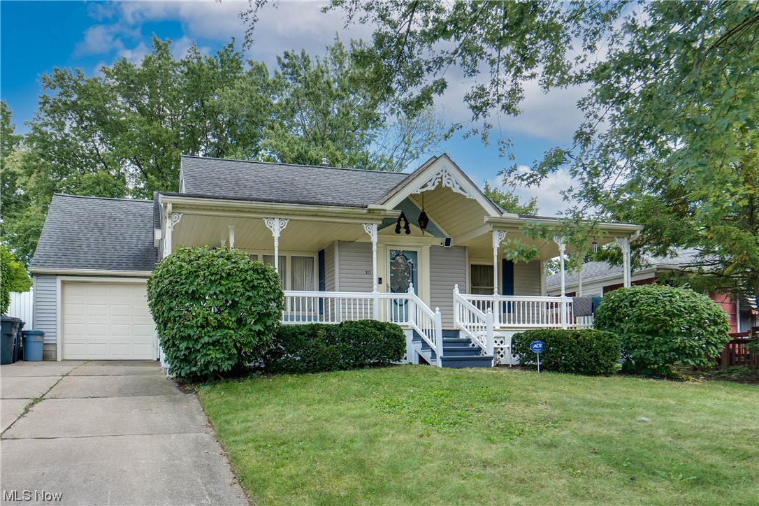 Overflowing with classic charm and character and situated on a private lot on a dead-end street. A covered front porch extends the length of the home & is the perfect place to relax and enjoy the view. A lovely front room is ideal for entertaining & offers more space to gather. The eat-in kitchen is at the center of the home and offers all appliances, an eating bar, & a pass through to the large family room. The family room is expansive offering a place for a formal dining room & ample space leftover for your living needs. The focal point of this space is the brick fireplace which is accented by the wood wall backdrop. Enjoy the upcoming fall nights relaxing in the 3-season porch accented with a beautiful wood ceiling, gas grill & overlooking the treed backyard. There are two bedrooms on the first floor plus a half bath & full bath for first floor living. The second floor of the home offers another bedroom, room for storage, & a separate room that was used for a 4th bedroom in years go