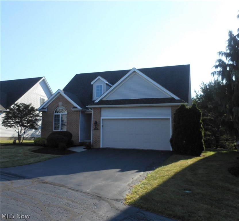 This is a very special stand alone Villa in The Preserve in Canfield. From the moment you enter the Foyer you will see the beautiful hardwood flooring through out most of the 1st Floor. There is a spacious Din Rm, Living Rm w/vaulted ceiling & Gas FP; fabulous custom cherry kitchen w/granite countertops, & stainless steel appliances w/double oven. The cabinets have beautiful leaded glass doors & are self closing. The 1st Flr Master Bedrm has a large Master Bath w/soaking tub, separate shower w/new shower door & Walk-In-Closet. There is a 2nd Bdrm/Den, updated 1/2 bath & 1st Flr Laundry to complete the 1st Flr. The 2nd Flr has a Bedrm, Full Bath & a loft area for an Office or Living Area. There is a full unfinished basement w/many possibilities. The backyard has a covered porch & patio to enjoy. Updates: Hardwood flooring 11/14, Carpet 8/2017, Kitchen 11/14, Instant Hot Water in Kitchen 11/14, HWT '14 & much more. Home Warranty. Pre-approved buyers only.