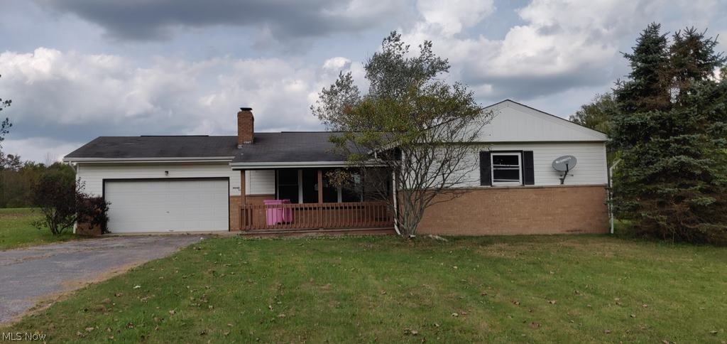Don't miss the opportunity to own this lovely 3 bedroom Ranch! Lots of land to enjoy. Walk into a nice sized living room with fireplace. Eat in kitchen with plenty of cabinets and counters space. Three bedrooms and 2 baths wrap up this home. Attached two car garage.