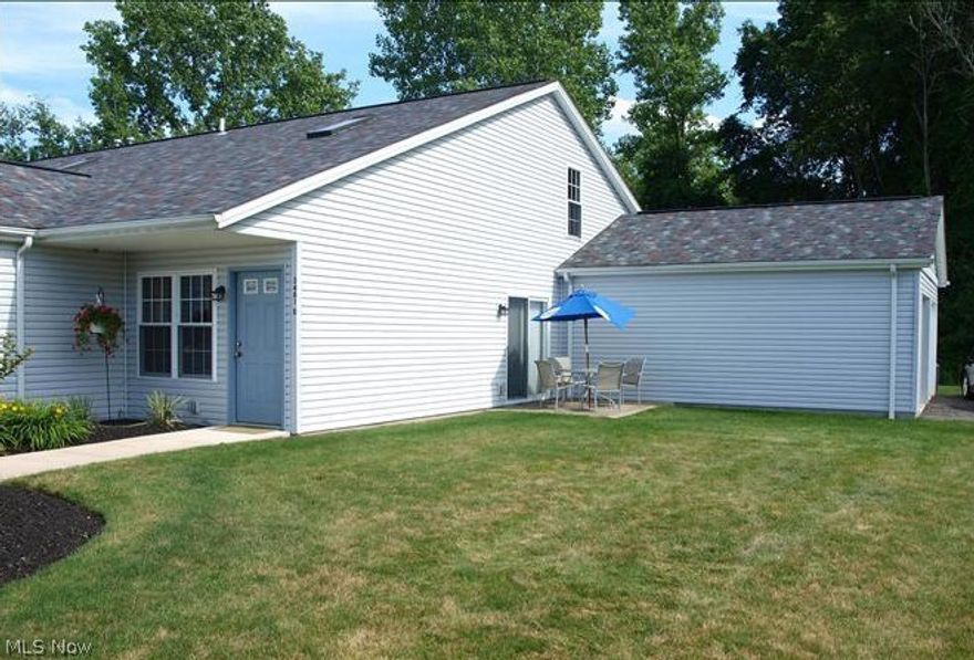 Exactly what you've been looking for! Better than new, open floor plan condo. This beautifully maintained condo offers a large great room that is open to the kitchen, dinette & patio. A fully applianced kitchen features loads of cabinets & plenty of counter space. 1st floor master suite is enormous & features a huge walk-in closet. New carpet (2014) on the 1st floor & new (2015), stunning wood floors in the kitchen, dinette & hallway. The 1st floor also features a large mud room off the two car attached garage. The 2nd floor has a huge bedroom, full bath & loft area that overlooks the great room. Loft would be an ideal office, kids play room or craft room. Off the dining room is a concrete patio surrounded with a yard. This one has it all! Great price, great location, 2 car garage & 1st floor laundry. Shows like a model! Affordable condo living in a great location! What a gem!