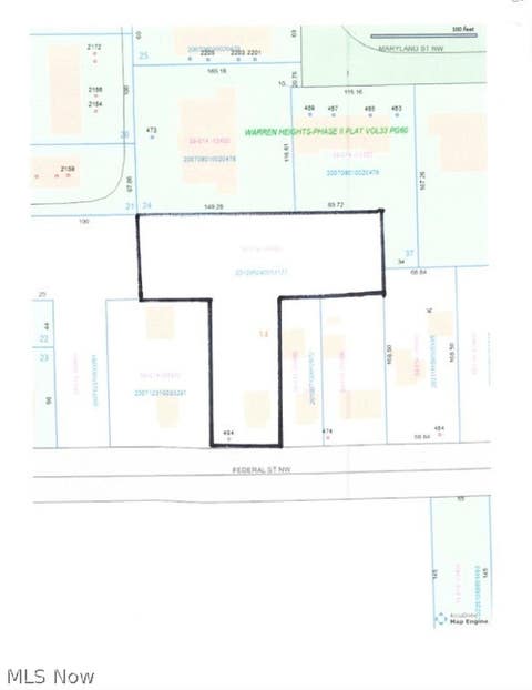 Vacant Land For Sale - 494 Federal Street<br/> Trumbull County, Warren, OH 44483