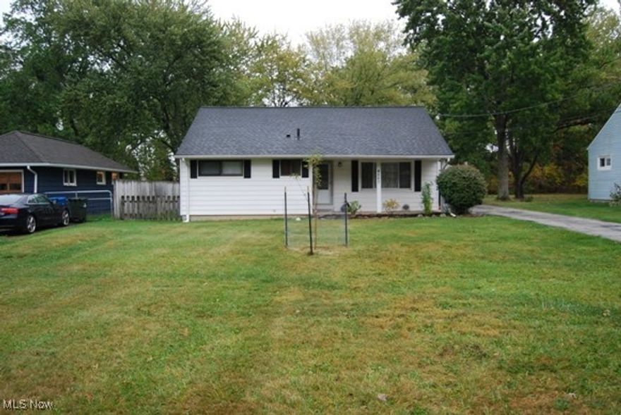 Don't miss is convenient one floor living with lots of modern updates and most all of the major ticket items already taken care of. Some of these include a new roof 2017, A.C 2018, new exterior paint 2019, Brand new built extended garage in 2021 that can fit two large vehicles with tons of room to spare, and a tankless water heater 2022. Other updates include bamboo flooring in bedrooms, remodeled Kitchen and laundry room with quartz countertops and high end appliances which all stay, updated bathroom with double sinks and Bluetooth shower exhaust and much more. The upstairs attic is massive and great for storage or future visions. Enjoy the large Park-like backyard with beautiful trees and a nice deck to sit back and relax or entertain your friends with a fire in the fire pit. The home is located in the heart of North Olmsted with many shops and restaurants in a very close distance, also the rec center is around the block. Home also has a shed for extra storage. Come make this your home before the Holidays. The sellers will look at all offers.