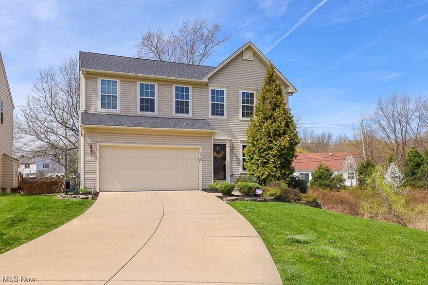 Welcome home to this fantastic colonial offering over 3,000 sq ft of living space sitting on a quiet cul-de-sac built in 2009. Come in to the kitchen equipped with appliances, open to the family room with fireplace and morning room which is perfect for entertaining. The first floor is complete with a separate living room, mud room and half bath. Upstairs there are 4 bedrooms and 2 full baths, The master suite has walk-in closet, and bathroom with soaking tub, double vanity and shower. The second-floor laundry is the perfect compliment to this beauty. Finished lower level features a full bathroom and great added living space along with plenty of storage. Recent updates include new roof 2022, new carpet 2022, and freshly painted 2023. Ideal location, located near shopping, restaurants, and Lake Erie, close to I-271 and Route 2.