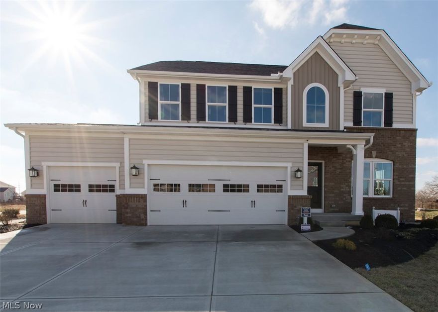 Build new and get everything you want minutes from SouthPark Mall and I-71. There is still time for you pick your own finishes on this brand new 4 bedroom open concept modern home that includes a much desired 3 CAR GARAGE and FINISHED BASMEMENT. The light and bright kitchen includes our signature MORNING ROOM, 9' ceilings, staggered 42” maple kitchen cabinets, recessed lights and GE appliances.  The kitchen leads directly into your dining space which is all open to the spacious family room. The owner's bath comes complete with double comfort height sinks and the owners retreat with sitting area including TWO large walk-in closets and second floor laundry room provides the utmost in convenience. No construction loan needed. Your home is a big investment-don't settle for someone else's choices. Photos for illustration. TO-BE-BUILT. There is only ONE available at this incredible price, so stop by today for details!