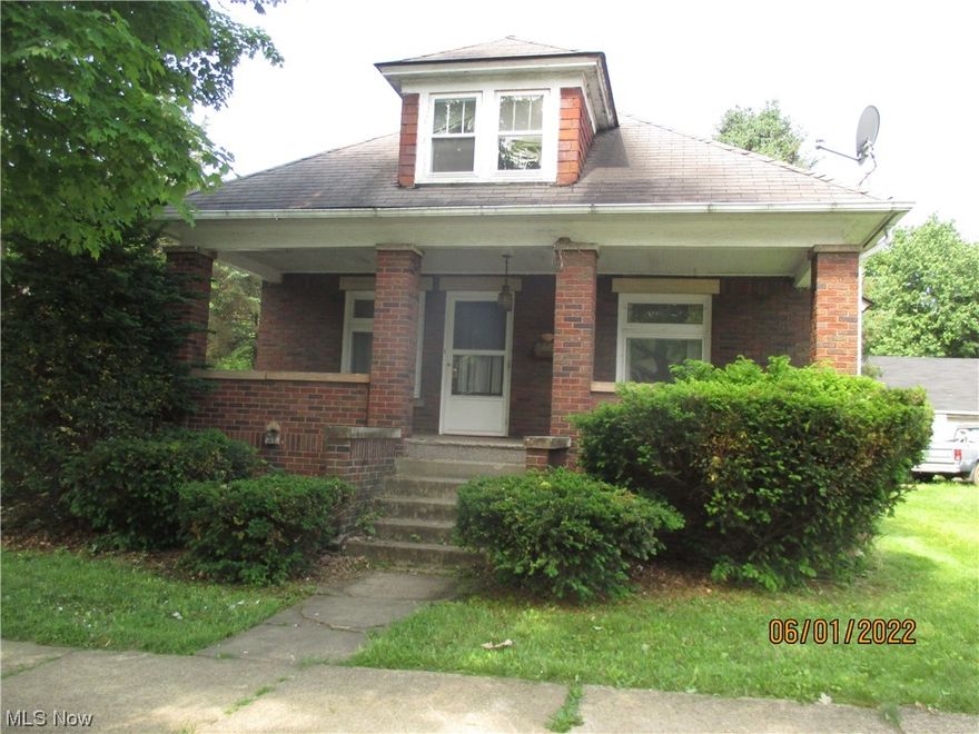 This all brick Cape cod has hardwood flooring on the first floor. Spacious kitchen. 2 bedrooms. Third room on second floor could possibly be used as a bedroom. 
 Full basement.  Property is professionally managed with local management company.