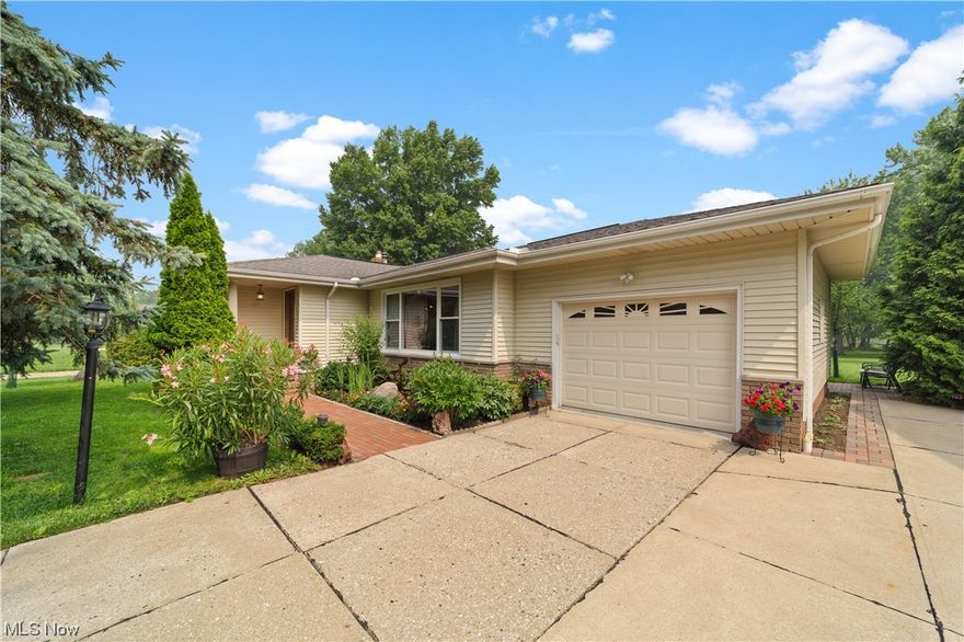 Located on a sprawling lot, this immaculately maintained ranch style home has 4 bedrooms and 2 full bathrooms. As you enter through the gorgeous wooden front door, you are greeted by an oversized living room with a charming brick arch and enormous front window that allows plenty of sunlight. The first floor boast 3 bedrooms and 1 full bathroom with beautiful hardwood floors throughout. Through dining area you'll notice a beautiful kitchen with recently refinished cabinets, brand new counter tops and new appliances. In the lower level you'll find a recreation room with a cozy wood burning fireplace, a full bathroom and the 4th bedroom. Entertain out on the back deck just through the sliding glass door off the dining room to and enjoy a true gardener's oasis. This home has been thoughtfully cared for by this homeowner for over 20 years with a particular passion for gardening and landscaping. Very close to malls, shopping, dining, parks, and recreation. Welcome to 4831 Gleeten Road, Welco