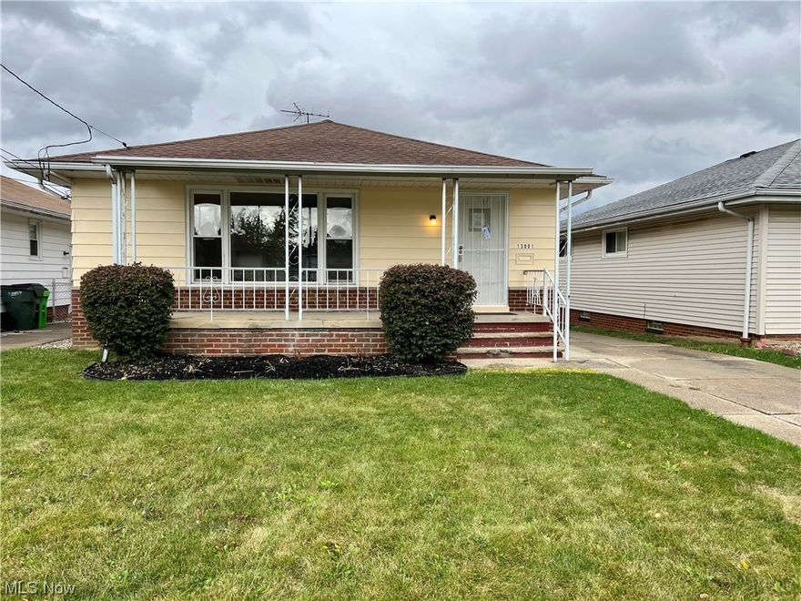 This clean, move in ready ranch is spacious and has great room to entertain! Enter in off the large front porch into a huge family room with tons of natural light, beautiful hardwood floors, and open views into the formal dining area! The bright and open kitchen has newer cabinets and lots of counter space. Follow down the hall to three great sized bedrooms with gorgeous hardwoods, a full bath completes the main level. The lower level is clean and has TONS of storage. This could easily be another great entertaining area and is completed with a private laundry area and second full bath!