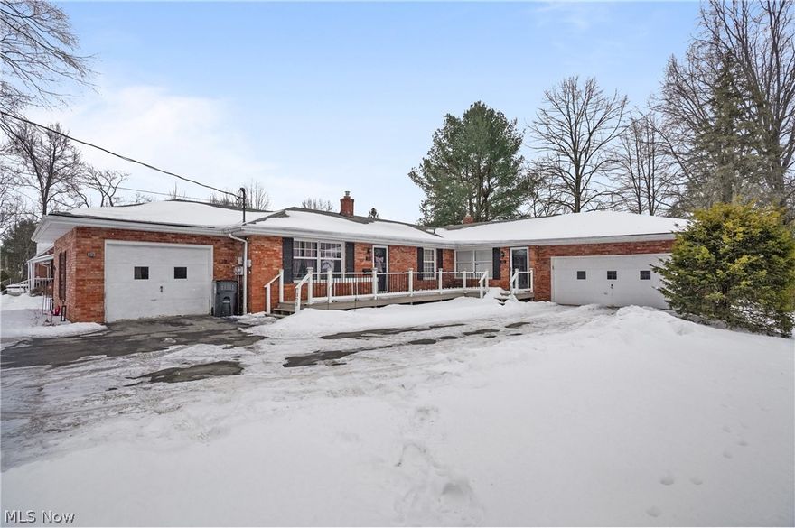 Absolutely STUNNING All-Brick Duplex in Boardman!
Step into the beautifully updated 2-bedroom unit, featuring a gorgeous modern kitchen with granite countertops, a stylish backsplash, a breakfast area, and stainless steel appliances. The spacious living room is perfect for relaxing, while the two large bedrooms offer comfort and privacy. The fully renovated bath showcases composite granite countertops, a floor-to-ceiling tub/shower with exquisite tile, and a brushed gold vanity with LED mirrors for a sleek, modern finish. Additional highlights include a 1-car attached garage and a full basement with laundry and plenty of storage. This side was completely remodeled in 2022 with all-new kitchen cabinetry, appliances, lighting, luxury vinyl flooring, fresh paint, and a washer/dryer. Current rent: $1,300/month.

The 3-bedroom unit is equally impressive—offering a spacious living room, a cozy family room, a large eat-in kitchen, and three generously sized bedrooms. The updated bath and fresh paint throughout provide a bright, modern feel. Enjoy outdoor living on the private back deck overlooking the beautiful backyard. This unit also features a 2-car attached garage, full basement with laundry, and is currently rented for $1,516/month. (month to month)

Additional updates include a new front porch (2020) and overall well-maintained exterior. Set back nicely from the road, this property offers privacy, curb appeal, and a fantastic investment opportunity—perfect for owner-occupants or investors alike. Water is included in Rent.