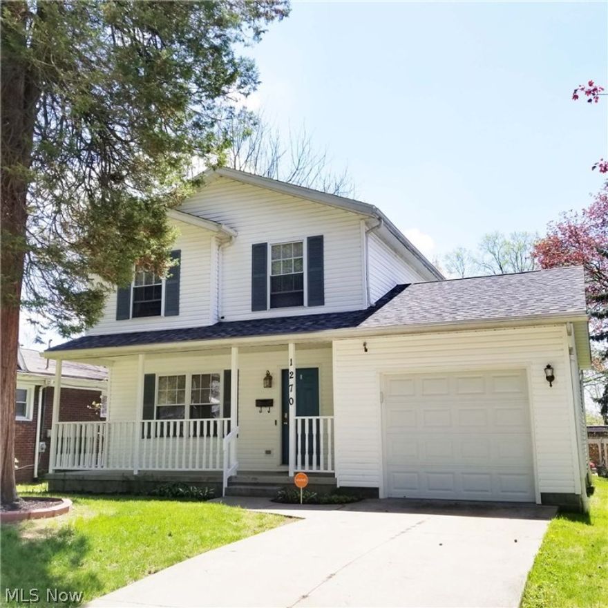 You won’t believe your good luck finding this splendid, newer colonial in one of West Akron’s great neighborhoods. Perfectly-located between Highland Square and Fairlawn, the house is crisp, clean and one you’ll surely be proud to call your own.  The bright and open kitchen has lots of cabinet space, laminate flooring and all the appliances. The dining area leads to a nice deck and backyard great for letting out the puppy, and you’ll love it for entertaining! A main floor half bath off the hallway will be ultra-convenient for you and for your guests. All of the colors are right up to date, the bedrooms are good-sized, and finally, a bedroom for you large enough for a King size bed  ... with a walk- in closet! The basement is clean and roomy, great for a work out area or for storage, and it can easily be finished. The utility side is nice too, making for a convenient laundry area and it has even more room for storage. The icing on the cake is the location; close to all of the summer fes