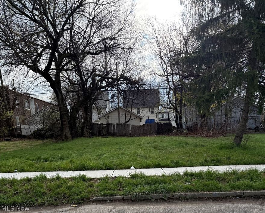Exceptional opportunity to own land in one of Cleveland's most sought-after neighborhoods. This vacant lot is a blank canvas to bring your dreams of home ownership to life. Situated on a quiet tree-lined street in an area booming with new home construction. Located just steps away from the world renowned Cleveland Clinic with easy access to major freeways and surrounded by vibrant cultural attractions, museums and universities. This location has it all! Bring your builder and vision-excellent opportunity in a prime location.
