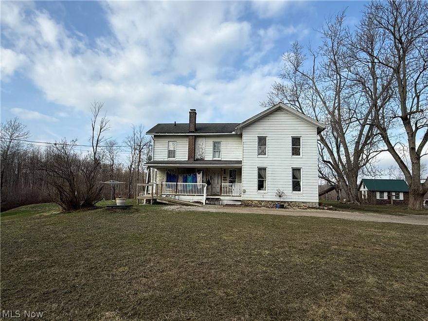 Dreaming of country living with space to grow? Welcome to this move-in ready colonial on 5.05 acres in Jefferson, Ohio! This spacious home features 5 bedrooms, 2.5 bathrooms, plus an additional office or flex space in the loft, perfect for working from home. The first-floor primary suite includes a private bath and convenient first-floor laundry.
Outside, the property offers incredible versatility with a 56' x 80' insulated pole barn with heat, lean-to, and loading docks, ideal for equipment, business use, or hobbyists. You'll also find a detached garage/barn with a second-story loft, a milk house, and plenty of open land to enjoy.
A rare opportunity combining country charm, functional outbuildings, and modern comfort, all just minutes from town!