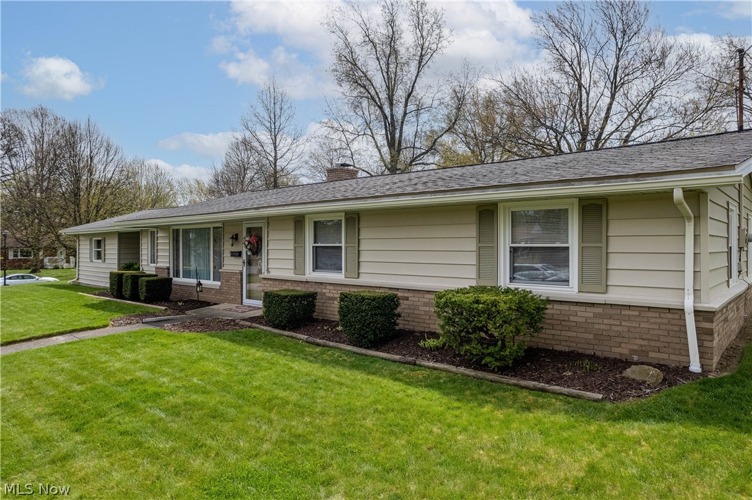 Welcome home to first floor living! This 3 bedroom 1.5 bath ranch is located in Wadsworth very close to highway and shopping. This home has many updates throughout which include furnace,A/C, Roof, painting, flooring and more. This ranch has everything you need, living room, family room updated kitchen and large bedrooms. Head out back to find the patio and breezeway that can be enjoyed on warm days and evenings. The full sized basement has ample opportunity to be finished and/or used for storage. Schedule your private showing today before it’s sold!