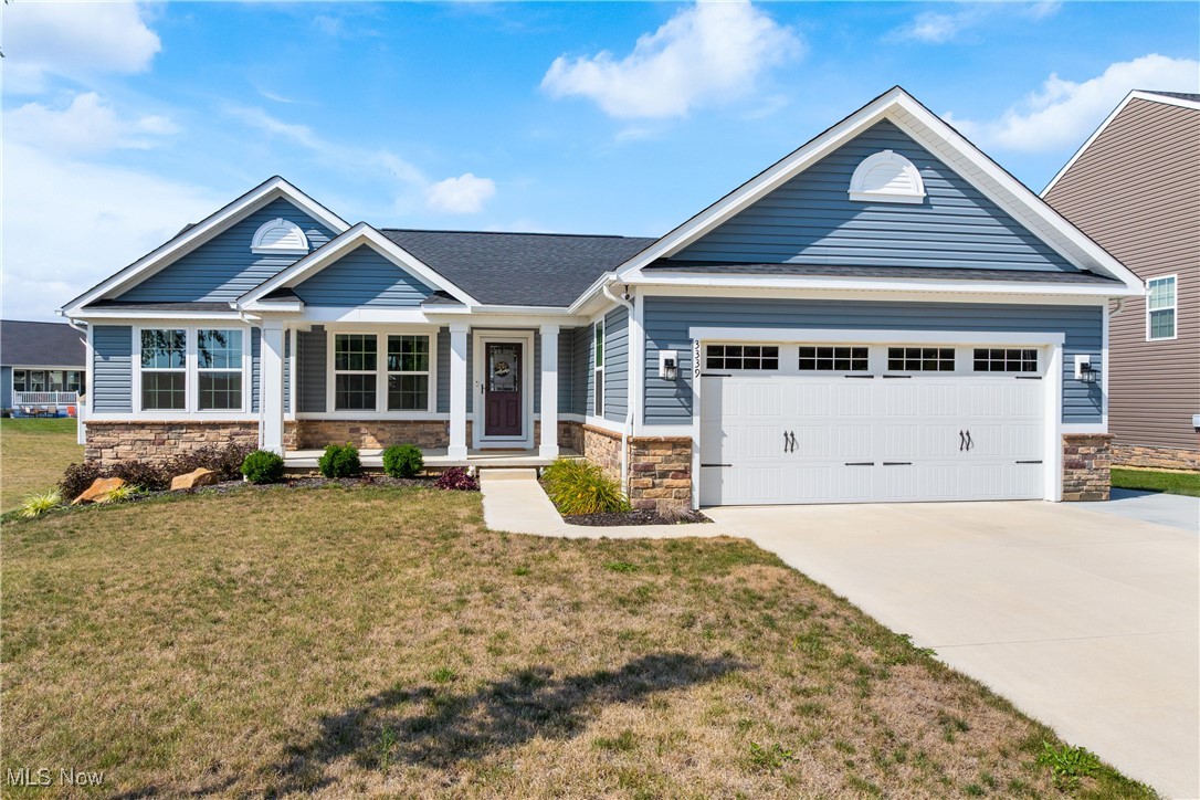 If you want to spend your holidays in a beautiful new home, the time is now, and this is the home for you!
Are you looking for a new home and don't want to go through the process of building the new home or pay that new construction price with a lot of change orders and all the extra cost and expenses that always seem to happen when you build? This is the home for you!  You will be very pleasantly surprised and fall in love the second you enter this maliciously maintained home! No expense was spared here! Every single upgrade and then some have already been done here, including professionally waterproofed finished basement w/ egress window, fenced backyard with stamped concrete patio, upgraded kitchen, flooring, lighting, literally everything! This ranch is the only home in Saratoga with an extra deep garage, 3rd car parking pad, rec room, and so much more! The clubhouse and pool are amenities Saratoga Hills residence get to enjoy with no maintenance responsibility. Schedule a showing today, this is one of the best deals going in Plain Twp!