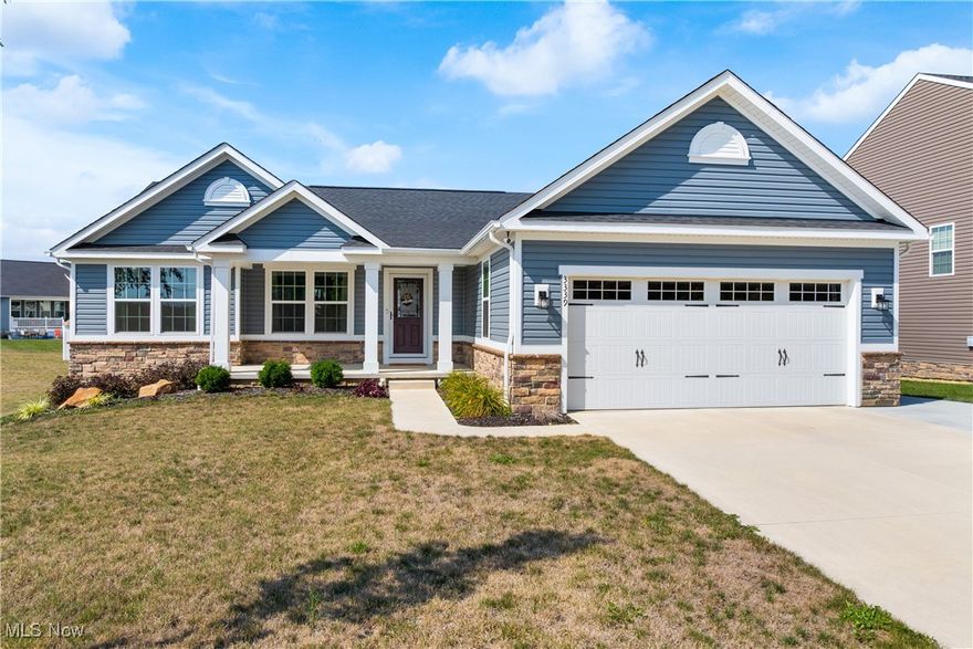 If you want to spend your holidays in a beautiful new home, the time is now, and this is the home for you!
Are you looking for a new home and don't want to go through the process of building the new home or pay that new construction price with a lot of change orders and all the extra cost and expenses that always seem to happen when you build? This is the home for you!  You will be very pleasantly surprised and fall in love the second you enter this maliciously maintained home! No expense was spared here! Every single upgrade and then some have already been done here, including professionally waterproofed finished basement w/ egress window, fenced backyard with stamped concrete patio, upgraded kitchen, flooring, lighting, literally everything! This ranch is the only home in Saratoga with an extra deep garage, 3rd car parking pad, rec room, and so much more! The clubhouse and pool are amenities Saratoga Hills residence get to enjoy with no maintenance responsibility. Schedule a showing today, this is one of the best deals going in Plain Twp!