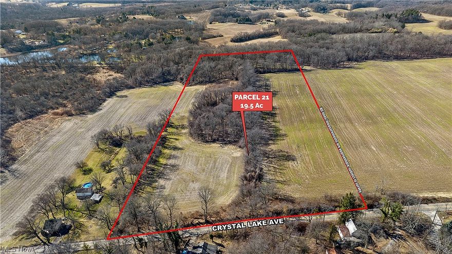 Rare Real Estate Opportunity! 471 Acres of Land. All Adjoining. To Be Offered In 23 Parcels From 5 Acres To 47 Acres Each. Jackson School District. Northwest School District. Farmland Parcels. Wooded Hideaway Parcels. Ideal Country Size Future Homesites. Timber And Gravel Potential. Live On-Site Auction with Online Simulcast Bidding Available. ABSOLUTE AUCTION, all sells to the highest bidder(s) on location. ONLINE BIDDING BEGINS WEDNESDAY, APRIL 5, 2023 - 12:00 PM and AUCTION LIVE ON-SITE BIDDING WILL BEGIN SATURDAY - APRIL 8, 2023 – 11:00 AM. From its hilltop panoramic views to wooded valleys and open farm fields, this property will take your breath away. There are four homes in need of renovation. Land has frontage on Butterbridge Rd., Lafayette Dr., and Crystal Lake Ave. It’s rare to find this size parcel of land all connected in such a convenient location. The seller is NOT reserving any mineral rights! What they own will transfer to you! Land is an investment you can enjoy while