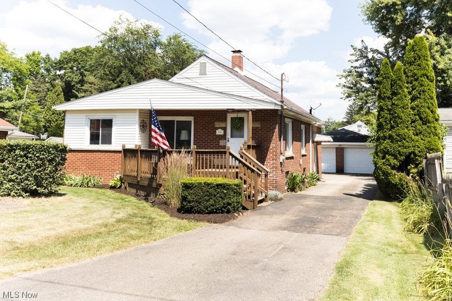 Welcome to 249 and 253 31st St! That's right, its a "Two-fer: two buildings for the price of one! First, you have a lovely brick ranch with a 2-car detached garage, including it's own turn-around drive on a lovely .35 acre lot. Inside, you'll find 2 beds, 1 bath plus gorgeous hardwood floors throughout with luxury vinyle tile in the kitchen and laundry room and carpet in the family room. Newer appliances stay, including a chest freezer AND the washer and dryer in the 1st floor laundry. Owner purchased a brand new John Deere riding lawn mower in 2022 with attachments that will stay with the property, making yard work fun and easy! Roof, furnace and A/C were new in 2016. You may choose from two working heat sources: forced air furnace and a boiler system.Additional brick bldg is currently rented out as a salon (for $300/month), but you don't have to be a landlord! You may use it any way you like: personal "man-cave" or "she-shed", extra storage or hobby area with 697 sq ft. It has a smal