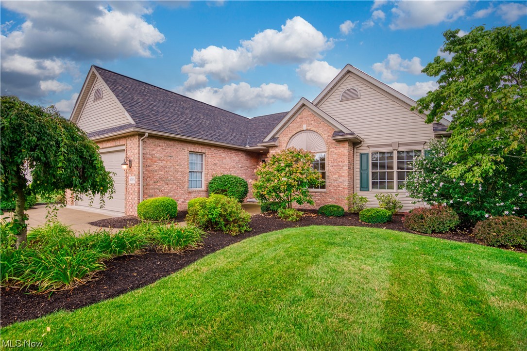 This lovely St. James Villa is move in ready! So beautifully presented and in mint condition! Welcoming great room with cathedral ceiling, corner fireplace and newer carpeting, very charming kitchen/dinette with an abundance of cabinet and counter space and all appliances, convenient first floor laundry, and three spacious bedrooms including an Owner's suite with full bath and large walk in closet. New carpet (2023), new roof (2019), new water heater (7/17/2023) and newer garage door and opener. The full basement offers loads of storage space. Relaxing screend porch, great curb appeal, lovely setting with a beautiful backyard. Don't miss this fabulous opportunity!