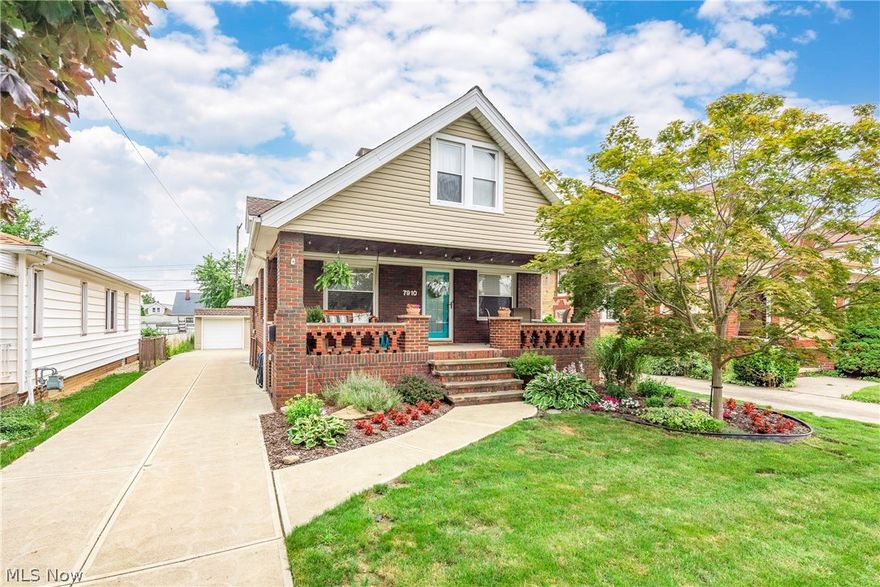 This is one of the must-see charmers in Parma! A spacious front porch beckons you into this beautifully cared for 4-bedroom bungalow. Upon entering the freshly painted and carpeted main floor, you'll have the living room and dining room flowing to create a perfect entertainment atmosphere. Just down the hall, you'll find the kitchen, two bedrooms and a full bathroom. Upstairs, you will find two additional bedrooms. The basement boasts a lot of potential with ample space, a dedicated laundry area, and yet another full bathroom. Close proximity to a local brewery, 10 restaurants, drug store, 2 deli's and many more local favorites.