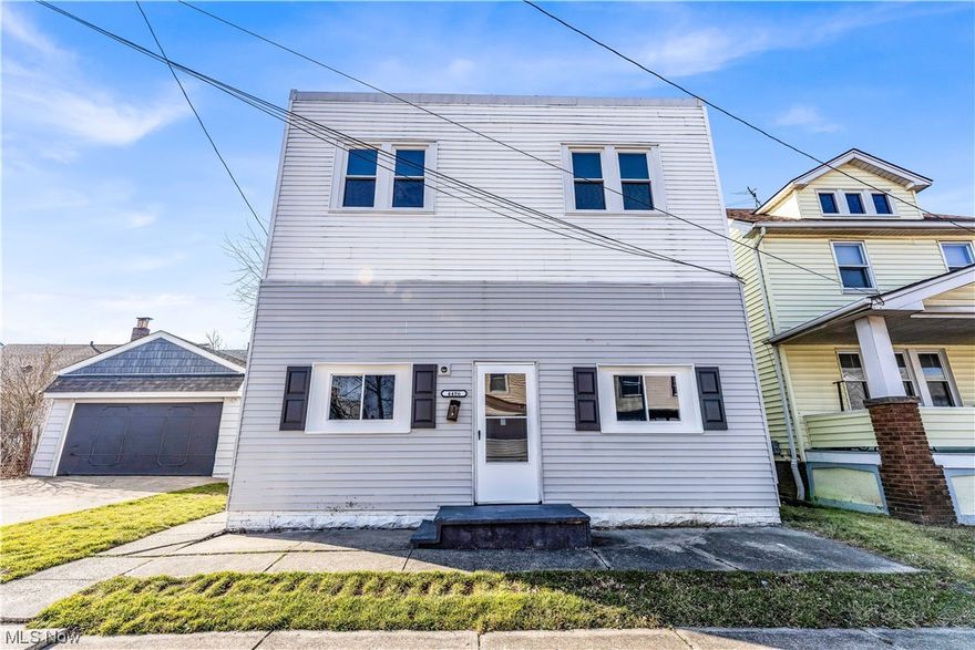 Multi-family investment property.  Duplex home with 2 units. 2 bedrooms and 1 bathroom per unit. New stoves and fridges in each unit. Full basement with laundry. Detached 2-car garage with driveway for off-street parking. Great addition to any rental portfolio!