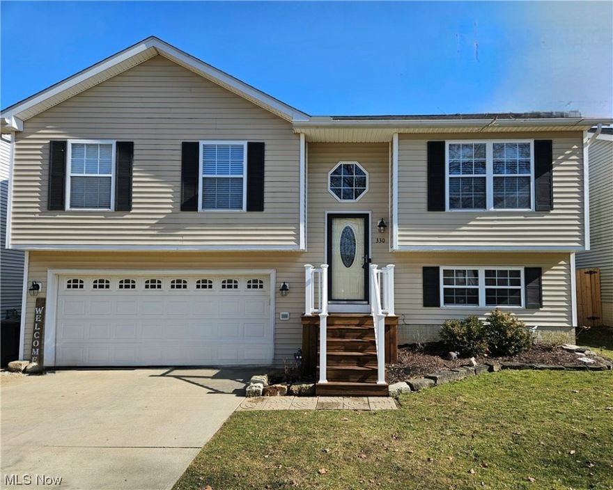 Welcome to your cozy retreat in the heart of the Buckeye School District! Tucked away on a quiet dead-end street in a friendly small development just outside of town, this bi-level 3 bedroom, 1.5 bathroom home is the perfect blend of comfort and convenience. Inside, you'll find a home that's been lovingly updated, with fresh carpet in the bedrooms, modernized bathrooms, and a kitchen that's been given a stylish makeover. And with a new furnace installed in 2021, you can enjoy peace of mind knowing your home is equipped for the seasons ahead. Step outside into your own little slice of paradise, complete with a spacious 2-tier stamped concrete patio, ideal for outdoor gatherings or simply soaking up some sunshine. And with no pesky homeowners association to worry about, you have the freedom to make this space truly your own. Don't miss out on the opportunity to call this charming house your home. Schedule a showing today and start picturing yourself enjoying the laid-back lifestyle that awaits!