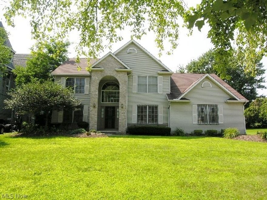 WOW -- recently updated w/approximately $25,000 of upgrades & a fresh new look. 4 possibly 5 bedrm home. New kitchen w/beautiful Cherry cabinets, counter tops & modern glass backsplash & ceramic floor. Also, w/large island for entertaining or prep cooking. New hardwood floor in dining rm & all new carpet & neutral paint throughout entire house. Close to hospitals, universities, sporting events, and the cultural benefits of Cleveland. Spacious family rm w/fireplace & living rm. Large master bedrm w/glamour bath w/jetted bath & walk-in shower, and 3 more bedrms. Private office off foyer. 2.5 Baths total. Full basement & side loaded 2.5 car garage. Security system. All with a great size yard & easy maintenance with Brick & Vinyl siding. A Must to See!