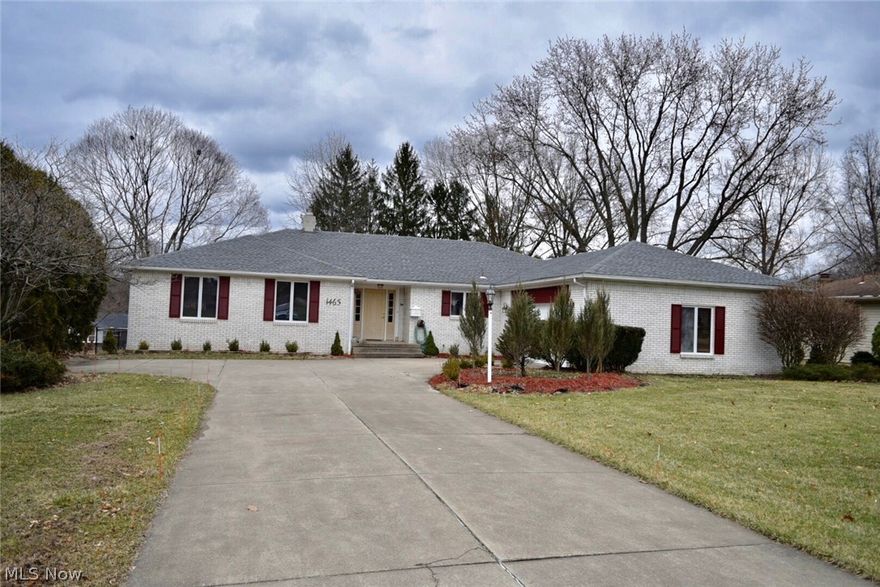 Rare opportunity to purchase a fabulous 3 bedroom brick ranch with open floor plan.  This would make the perfect place to call home.  Situated on a beautiful, mature lot with a fenced in rear yard located near Mill Creek Park.  All of the major ticket items have been recently replaced/updated for a worry free purchase.  Newer Dimensional roof in 2015, New furnace and a/c in 2016 and an updated electrical service. Tons of character throughout.  Newly remodeled kitchen and a huge family room with wooden beams and stunning fireplace makes an awesome entertaining space.  Generous sized bedrooms and remodeled baths.  Partially finished basement with a separate workshop area. Take the opportunity to make this your new Home Sweet Home.