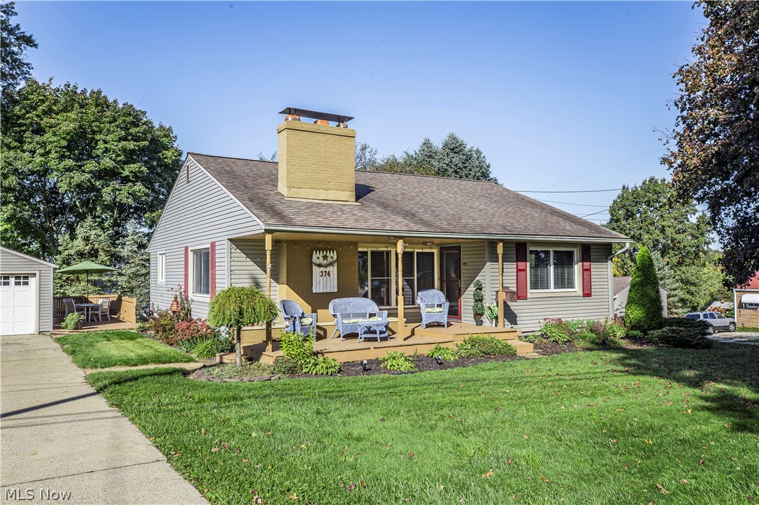 Welcome to Lincoln Avenue, this turn - key ranch home sits on -THREE PARCELS- of land in the quiet development of Eastern Heights. Enjoy first floor living with these beautifully restored hardwood floors, stone hearth fireplace and picture windows bouncing light throughout. This kitchen is laid out with storage galore from the uppers to the lowers, roll outs and wall ovens! Head to the lower level were you will find a large rec. room, second cozy fireplace, bar, full bathroom, workshop and space for a possible 4th guest bedroom. Just off the kitchen and top of the stairs, flanks a great sized Florida room that walks out to the double garage and a patio deck perfect for entertaining. Just picture yourself relaxing on this big front porch with a tea in a rocker! See how sweet life can be on Lincoln Avenue. Call today to book your private tour!