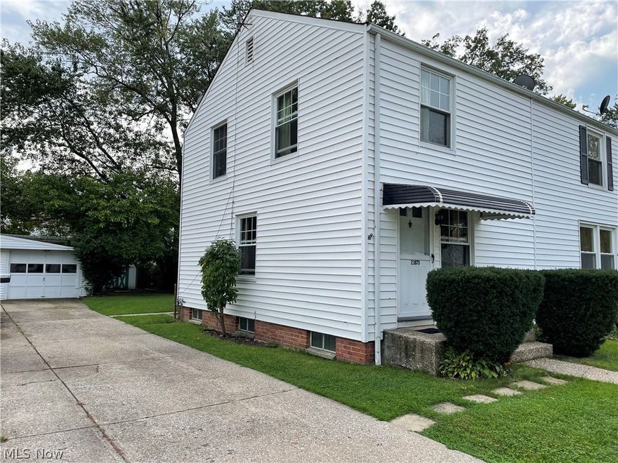 Wow what a value! WHY RENT??? If you thought you couldn't afford a home of your own, you were wrong. This sturdy 2 bedroom is just what you need. Affordable living, with a manageable footprint, and a charming back yard. This home has 2 nice sized bedrooms, an updated bathroom,  and it has has just been freshly painted throughout. Kitchen appliances and washer/dryer will stay! Completely  Move in ready. City of Euclid Point of sale compliance by closing date as the owner is taking care of few minor details. Low cost of living means this home is also a great investment! What a great portfolio option. Come take a look at this well maintained home today!