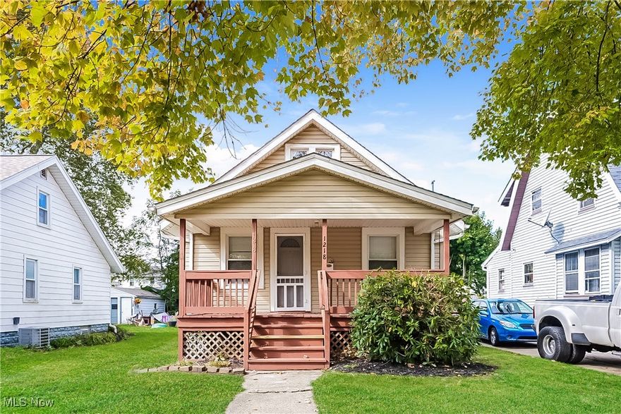 Clean and ready for new owner! Cheaper than rent! Cute 2 bedroom with double garage. Glass block windows in basement. Slider to partially fenced back yard. Nice fireplace in living room. Make this yours today!