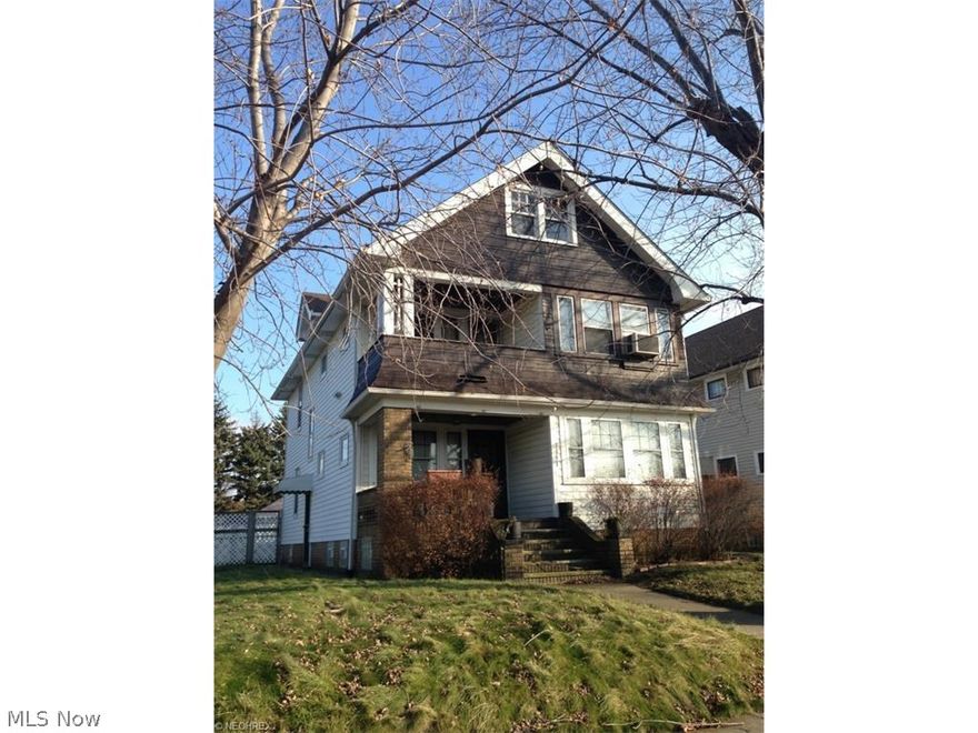 Old World Charm abounds in this two family home with the original, unpainted woodwork.   Each unit has a lovely formal dining room with original built-in cabinets, spacious living room with brick fireplace, two bedrooms and one full bath.  Walk-up attic for additional storage space. Both units have nice covered porches, fenced yard and a 2 car garage. Great location.  This is a Fannie Mae HomePath Property. All infomration is approximate.
