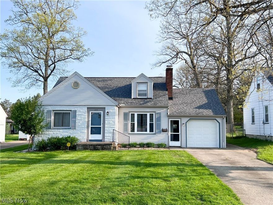 Located on a dead-end street right near the Cul de Sac, sits this beautifully maintained Cape Cod. The Exterior of the house is nicely landscaped, with newer vinyl siding, Stone Accent.  The home was just updated with a new garage door and electric opener, a Fenced in Back Yard, and a NEW ROOF IN 2022!!! 50-Year Shingles!! THE ROOF HAS A TRANSFERRABLE WARRANTY. Landscaping is professionally done, with Stone Flower beds making exterior maintence easy for years to come.  The exterior of the house was also just pressure washed and cleaned, Looks Great!   Nicely Sized Bedrooms, Two on the first floor, and a third on the second floor.  The entire house just got a fresh coat of paint, Brand New Carpeting upstairs, and Hardwood Floors downstairs (Recently Refinished - some of the hardwood floors runs through the entire first floor.  Recently Updated Eat-In Kitchen cabinets with Maple Hardwood Raised Panel doors accented with crown molding finish off the cabinets perfectly. The full Basement i