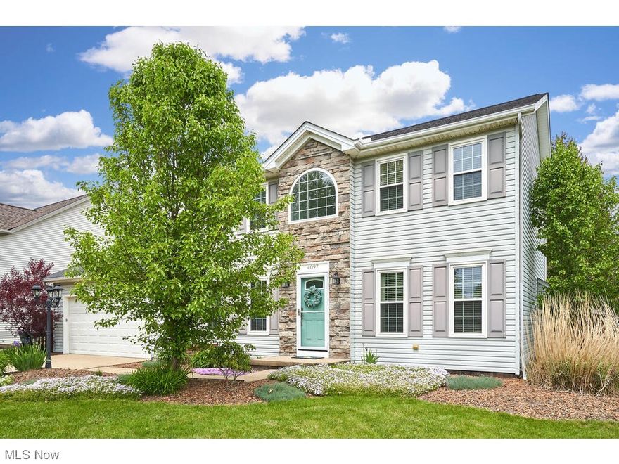 Updated and move-in ready 3BR 3.5BA colonial in Brunswick’s Shenandoah neighborhood! 1st floor features hardwood floors throughout, 2 story foyer, spacious renovated eat-in kitchen w/ quartzite counters, all new appliances, and slider to private rear composite deck, open to the family room w/ gas fp, formal dining & living rooms, laundry, and half bath! 2nd floor hosts the master suite w/ vaulted ceiling, huge WIC w/ built-in cabinet storage, and full bath with garden tub, 2 add’l well appointed bedrooms, and a full guest bath. This home also features a finished lower-level w/ home theater, custom-built bar, office area, and full bath plus tons of storage space, fully fenced in backyard, professionally landscaped beds, and heated 2.5 car garage w/ insulated garage door! Some add’l larger updates include windows ‘17, roof ’16, carpet ’17, all light fixtures ’17, hot h20 ’20 & AC ’23! See supplements for full list of upgrades and improvements. Conveniently located a few houses down from