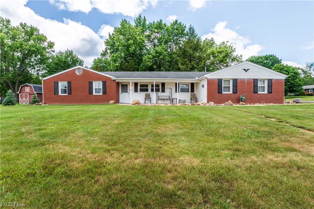 If it’s first floor living that you are looking for, look no further! This 3 bedroom, 1.5 bath brick ranch is nicely situated on a .47 acre lot, filled with updates, and is move in ready! The home features a large master bedroom with direct bathroom access as well as 2 other nicely sized bedrooms! The kitchen, featuring cherry cabinets, was updated in 2019 and appliances stay! The large first floor laundry has plenty of cupboard and counter space! The spacious living room is complete with sliding glass doors that lead out to the large deck space, perfect for entertaining! The large 2 car garage is complete with water, electric, floor drain, and wall heater! Updates include: Brand new well & pressure tank-2021 (the home is equipped with a reverse osmosis system and does have the option to hook into city water if desired), Hot water tank-2020, Windows-2019. Call today to set up your private showing!