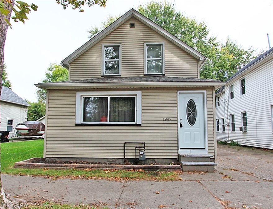 This completely renovated home is located in the desirable Ohio City and close to Gordon Square.  This 1,512 sq ft homes has an open concept floor plan, with all new bamboo flooring, new kitchen cabinets, new granite counter top with breakfast bar, all new stainless steal appliances.  Two bedrooms are on the first floor, with an all new full bathroom.  The master bedroom consists of the whole second floor.  Large bathroom with tub and separate shower, granite counter top, large walk-in closet, and separate area that could be used as an office.  Full unfinished basement with new furnace, new hot water tank, plumbing, electrical, and is where the washer/dryer are located.  All new windows and new roof (full tear off). This home has a rare double lot, and comes with a home warranty for your peace of mind.  Call today to set your appointment