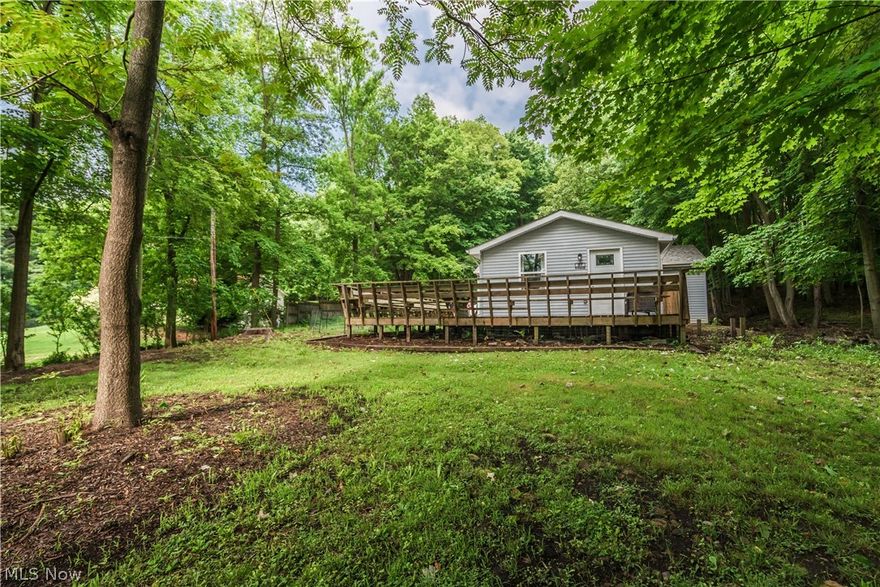 Welcome to this remarkable ranch style home. The long private drive leads up to the secluded home surrounded by the peaceful scenery. As you walk in, the bright, modern kitchen opens up into the family living room that leads out to the deck. First floor laundry, making life that much easier. Three nicely sized bedrooms with all new ceiling fans. When it gets too hot outside this summer, come inside and cool down and enjoy the brand new A/C that was just installed in November of 2020. This is the home that you can't wait to move in to. Come check it out !