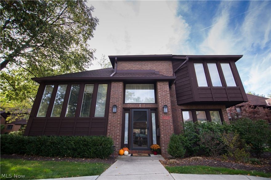 Enjoy low-maintenance living in this spacious brick multi-level Townhouse, situated on a tree-lined, dead end street. Enter through the front door to find a welcoming foyer with a magnificent vaulted ceiling and chandelier. Beautiful marble flooring starts in the foyer and continues throughout the updated kitchen, butler’s pantry, half bath, and first floor laundry room. Newer paint, carpeting, and window coverings throughout the rest of the home. Master suite amenities include newly refreshed master bath with high end Moen fixtures and tile work, cedar lined walk in closet with organization system, and sitting area. Walk out from the family room to the gracious brick-walled terrace with  lush landscaping. Additional home amenities include central vacuum system, security system, and sound system. Newer mechanicals including high efficiency furnace, central air, and hot water tank. Home warranty included.