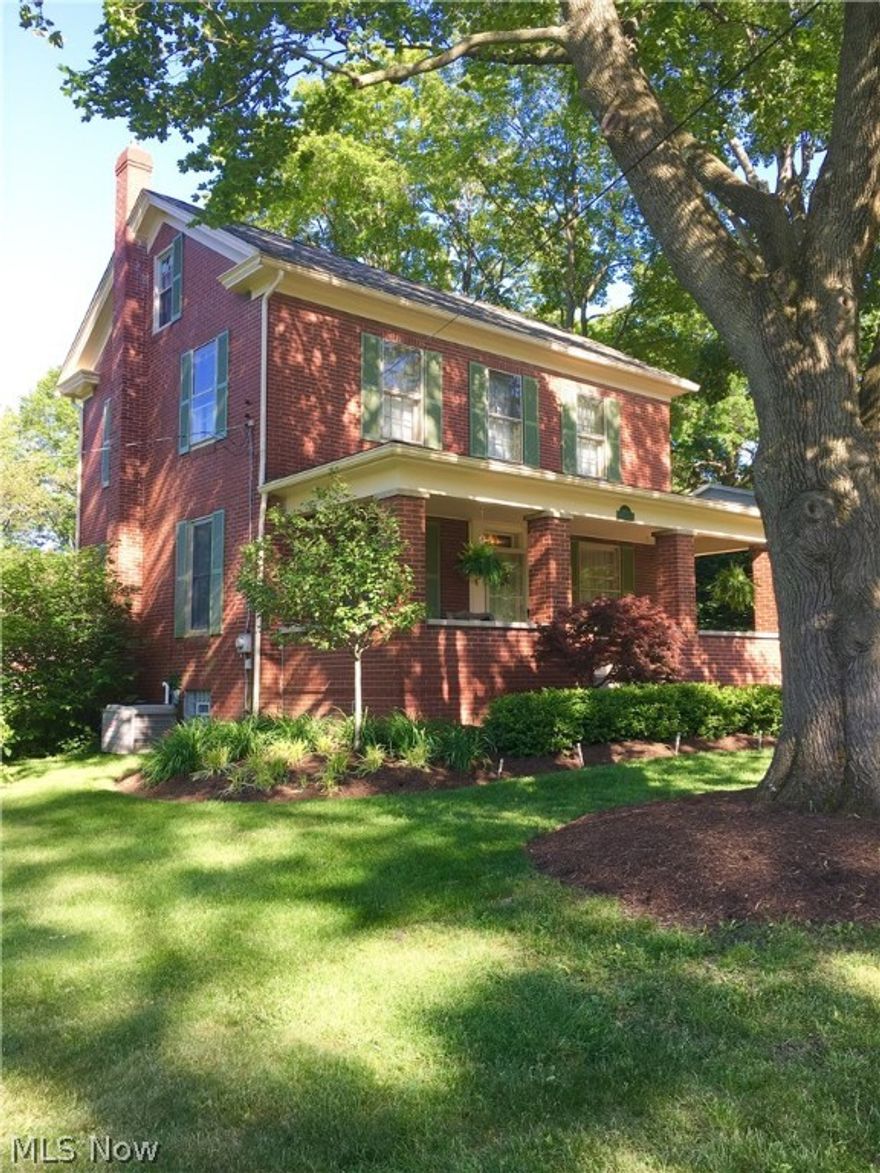 How many times have you driven by and wished this home was for sale? Well, now is the time! This gorgeous brick home has so many great features! There is a first floor living room and den. The formal dining room is huge with beautiful hardwoods and great lighting. There is a wonderful sun room overloooking the great features outside and it is so cheerful and sunny! First floor laundry and full bath. The kitchen is beautiful and was updated, with quartz counter tops, ceramic tiled flooring and all appliances stay. The second floor has a great master bedroom with a sitting room/office space and nice closets, two additional bedrooms and full bath on this floor as well. The third floor doesn't disappoint, you will love the fully finished 4th bedroom with elec baseboard heat, awesome wood floors, and large closet space. (sorry no a/c on the 3rd fl). The full basement has glass block windows and the water tank was replaced summer 2016. Central Air 2012. High eff furnace 2012. All this is nes