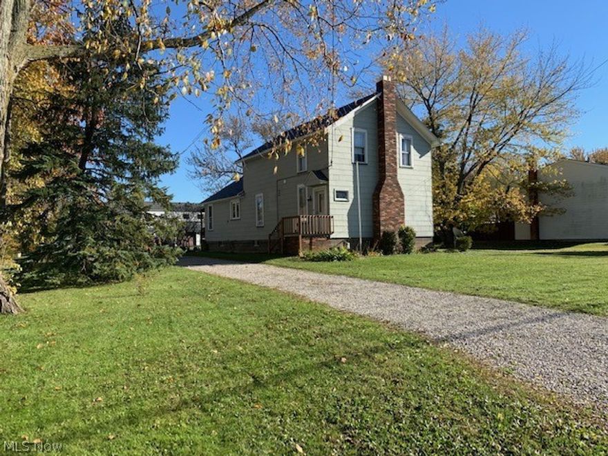 This 3 bedroom 2 bath century home has great potential.  Just minutes from the highway.  Welcoming morning room, spacious eat-in kitchen with walk-in pantry, huge dining room, comfortable family room with fireplace, first floor remolded bath.  High first floor ceilings and wood floors throughout entire home.  House roof was replaced in 2021 (tear-off) while the garage roof was replaced in 2019.  In need of windows, some electrical and cosmetics.