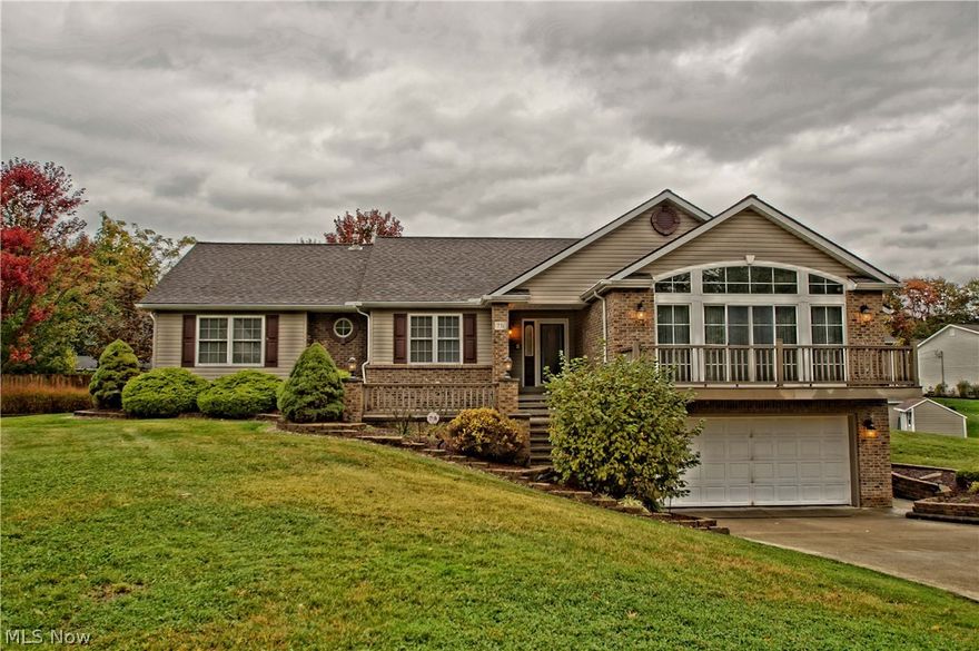 Welcome to this stunning Contemporary Ranch style Home with over 2,000 SF of first floor living space. This open floor plan offers a Gourmet Kitchen with large center island that opens to the spacious Living Room with stone gas fireplace, full wall of windows and leads to the Formal Dining Room. Master Suite with Glamour Bath with double sink, jetted tub and walk-in closet. Two additional Bedrooms on the main level and a full Bathroom. The lower level features over 2,000 SF of finished living space could be used as an In-Law/Guest Suite and offers a large Family Room with Wet Bar. The rear features a courtyard Patio, large Trex Deck great for entertaining and well landscaped. Oversized 2.5 Car Garage. Don’t miss out, call for a private showing today!