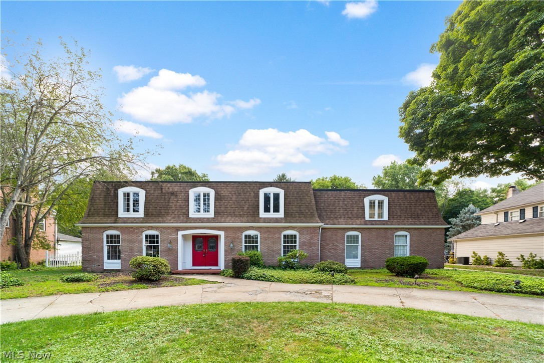Welcome to this fabulous hidden gem, located in Brecksville’s Partridge Meadows neighborhood. Perfectly placed on over half an acre of lush land, this solid brick colonial features recent upgrades while still upholding its classic original charm. Red double doors open up to a sundrenched 2-story foyer with an elegant staircase and glimpses of arched doorways, beamed ceilings, and new flooring that leads you through the spacious 1st floor. The Pinterest worthy chefs kitchen is at the center of the home and comes fully equipped with granite countertops, stainless steel appliances, crisp white cabinetry, and convenient bar seating. Enjoy hosting family and friends with seamless entertainment through the ample amount of living spaces this 3,756 SF home has to offer. Both the formal dining room and rear family room include beautiful fireplaces and views to your backyard oasis. Laundry room, half bath, and bedroom complete the first floor. The second floor consists of 3 bedrooms, including the master suite, and second floor full bathroom. The massive master suite is any homeowner's dream with 2 large walk-in closets and a stunning full bathroom with dual vanities, soaking tub, large walk-in shower, and granite countertops. The finished basement offers 364 SF of additional entertainment and extra storage. The back yard is your own slice of heaven with a perfectly flat lawn and mature trees. Schedule your private showing today!