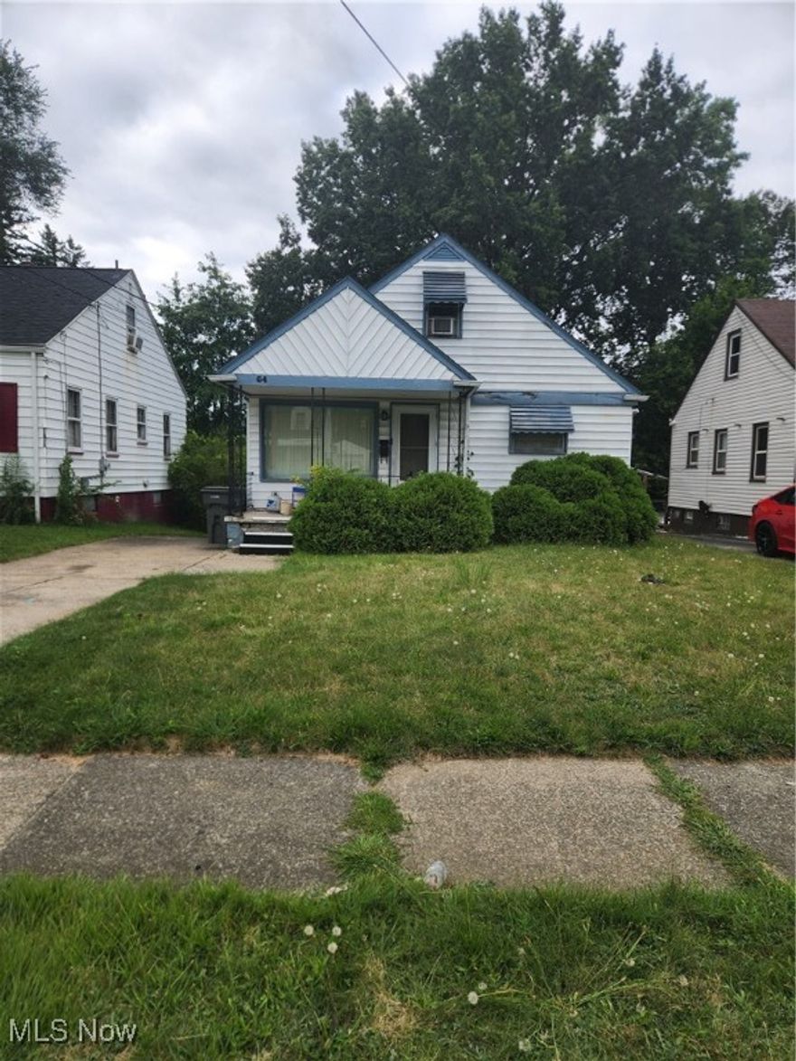 Welcome to this cape cod home that features 3 bedrooms and 1 bathroom. This property has a lot of potential and just needs the right owner to renovate it or rent it out. So if you are looking for your own personal fixture upper in a quiet neighborhood or looking to take over a property that already has great tenants then this is the property for you. This property won't last long so book your appointment today.