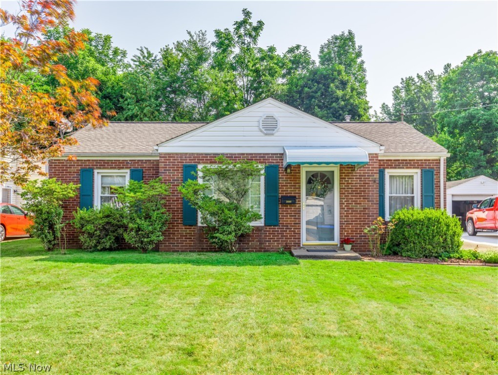 This is not just a house it is a HOME! This home has 3 bedrooms 1 bath, and a 1 car garage. There are many updates. The windows were updated and carpet is newer. There is laminate flooring in the kitchen and dining room as well as the sun room. The furnace is new 2013. Central air 2020. The roof was replaced in 2016, it is a 50 year roof with a transferable warranty. The bathroom has been updated and has ceramic flooring. The kitchen appliances will stay. The bright, spacious sun room adds so much to the home. The backyard is filled with beautiful landscaping and flowers. The shed stays for extra storage. The garage door and garage door opener was replaced. The 4 season room square footage is not included on the county.