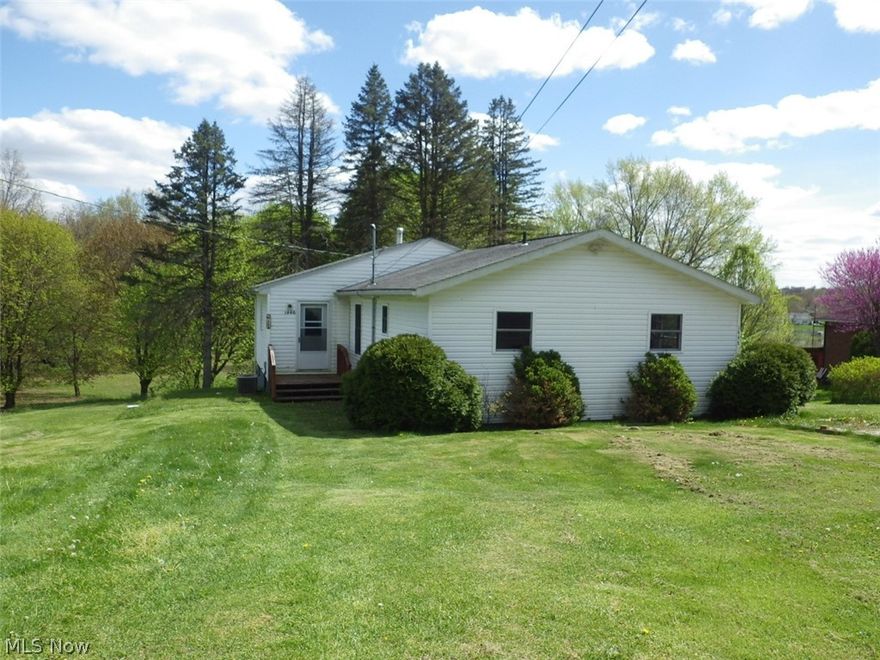 This property is a 3 acre lot in Suffield Township not far from popular amenities and attractions.  Enjoy the privacy and solitude of the country in the comfortable ranch style home with a large kitchen and laundry area, 3 bedrooms and a den or 4th bedroom.  The walk-out basement  offers the opportunity to finish for additional living area and opens to the privacy of the back yard. Property sold As-Is. Equal housing opportunity.